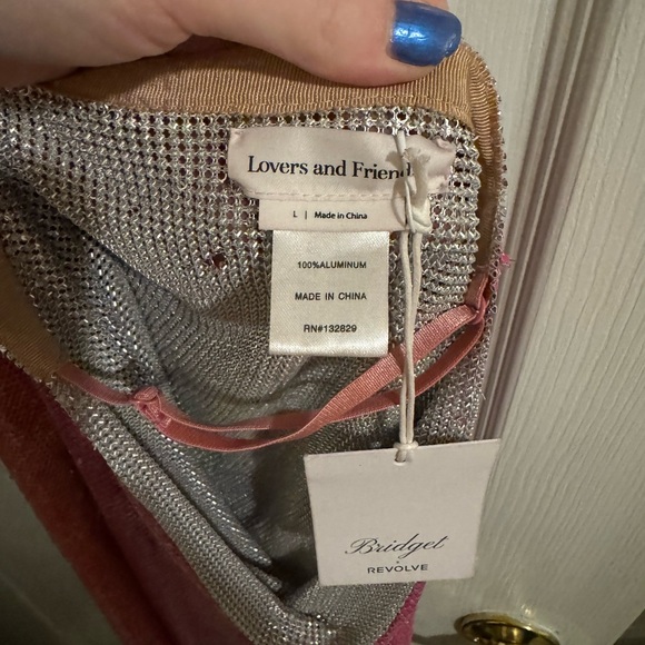 Lovers + Friends Bridget Cleo Metallic Skirt - Picture 10 of 10